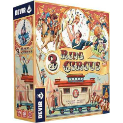 3 RING CIRCUS Juego de mesa Devir